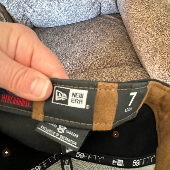 Rare LA Dodgers flamingo pattern New Era 59fifty baseball hat size 7 - Picture 5 of 7